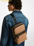 Túi Đeo Chéo Nam Michael Kors Hudson Logo Sling Pack Husk 33F2LBKC6B 