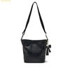 Túi Đeo Chéo MLB Shoulder Bag, New York Yankees Monogram Embo Bucket Bag 7ACRM066N-50BKS Black