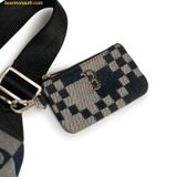  Túi Đeo Hông MLB Checkerboard Jacquard Hip Sack B (Black) 3AHSM082N-43BKS 