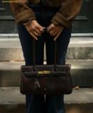 Túi Xách JW PEI Yara Shoulder Bag - Dark Brown 