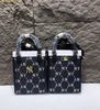 Túi Đeo ChéoTote Mini MLB Dia Monogram Tote Bag Mini New York Yankees 7ACRMDB4N-50BKS