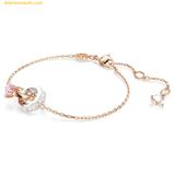  Vòng Tay , Lắc Tay Swarovski Connexus Braceletmixed Cuts, Heart, Pink, Mixed Metal Finish 5690038 