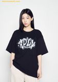  Áo Phông ADLV Universe Logo Short Sleeve T-Shirt Đen 