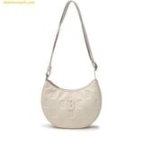  Túi Đeo Chéo MLB Classic Mono New Embo Crossbody Boston Red Sox Cream 3ACRS024N-43CRD 