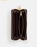  Ví Dài Coach Long Zip Around Wallet In Signature Canvas CW778 