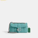  Túi Xách Coach Tabby Shoulder Bag 20 With Quilting CBG33 Xanh Mint 