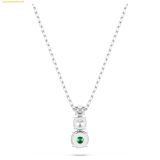  Dây Chuyền Swarovski Stilla Attract pendant Green, Rhodium plated 5646717 