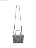  Túi Đeo Chéo MLB Classic Monogram Denim Embossed Mini Crossbody Bag New York Yankees 3ACRDM16N-50BLL L.Blue 