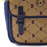  Balo MLB Diamond Monogram Jacquard Boston Red Sox Backpack 7ABKMD24N-43BGS Màu Be 