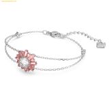  Lắc Tay Swarovski Idyllia bracelet Mixed cuts, Sun, Pink, Rhodium plated 5642968 