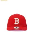  Mũ lưỡi Trai MLB Boston Red Sox Signature Patch Mesh Cap 3AMCB0463-43RDL L.Red 