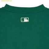  Áo Sweat MLB Women's Varsity Crop Man-to-Man LA (Green) 3FMTV0234-07GNS 