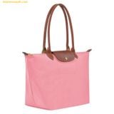  Túi Xách LongChamp Le Pliage Original Size L Tote Bag Marshmallow / Guimauve - Recycled canvas Màu Hồng 