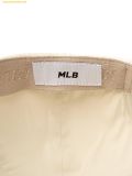  Mũ Lưỡi Trai MLB Diamond Monogram Leather Embossed Structured Ball Cap NY (D.Cream) 3ACPML04N-50CRD 