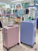  Vali Fila Embossed Logo - Size Ký Gửi 24 Màu Blue Violet Pastel 