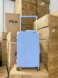  Vali Fila Embossed Logo - Size Ký Gửi 24 Màu Blue Violet Pastel 