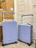  Vali Fila Embossed Logo - Size Ký Gửi 24 Màu Blue Violet Pastel 