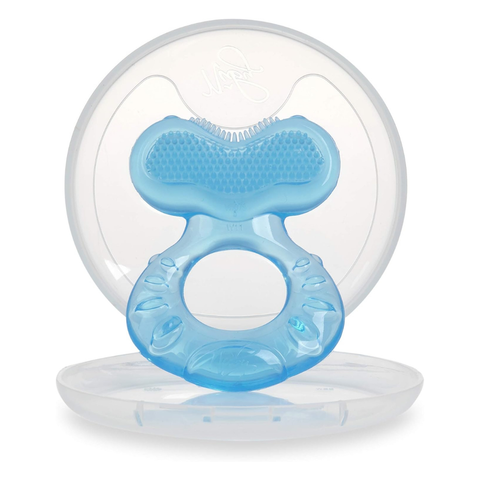  Nuby gặm nướu trẻ em bằng silicone trong suốt 620 