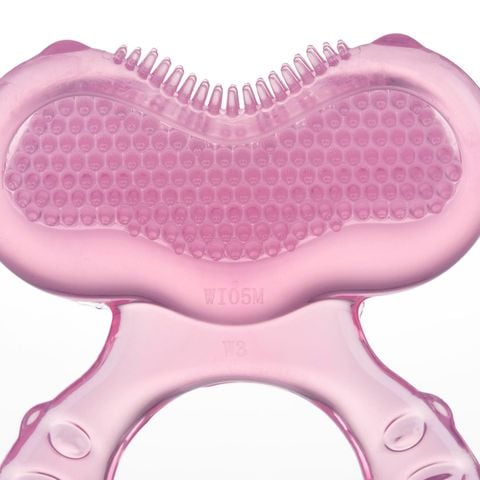  Nuby gặm nướu trẻ em bằng silicone trong suốt 620 