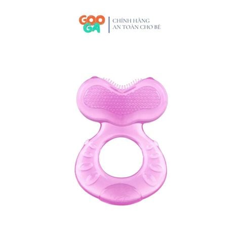  Nuby gặm nướu trẻ em bằng silicone trong suốt 620 