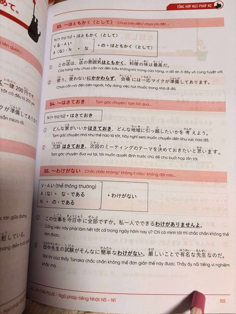All One Plus- Ngữ Pháp tiếng Nhật từ N5-N1