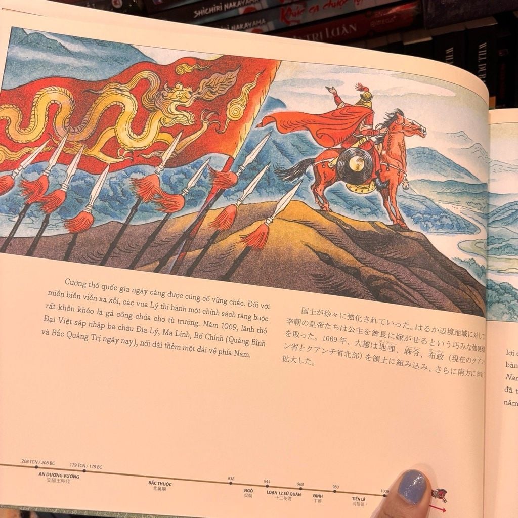 Sách Lược Sử Nước Việt Bằng Tranh (Song Ngữ Việt - Nhật)