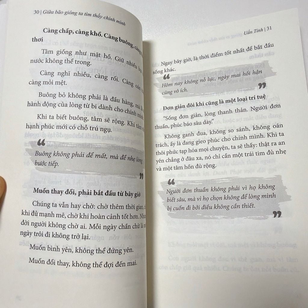 Giữa Bão Giông Ta Tìm Thấy Chính Mình