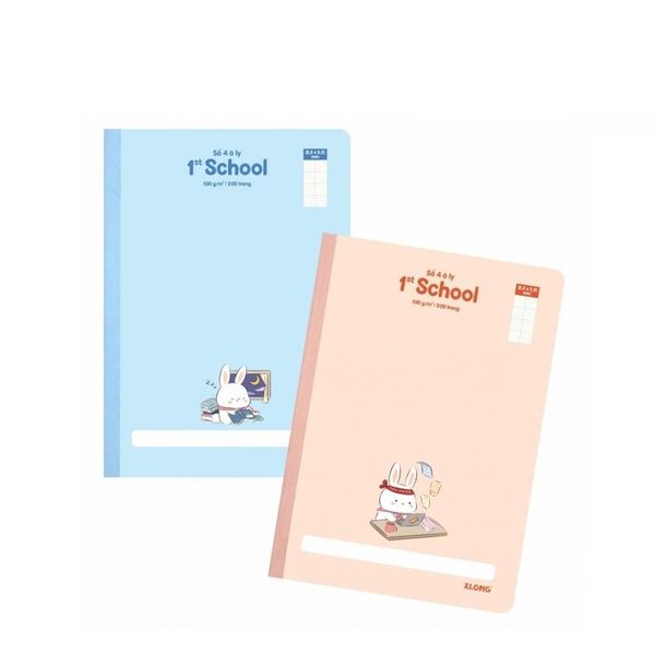 Sổ 4 ô ly A4 200 trang