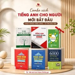 Combo Sách Học Tiếng Anh Cho Người Bắt Đầu Toàn Diện