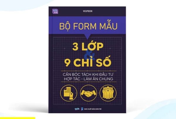 Bộ form mẫu 3 lớp & 9 chỉ số đầu tư hợp tác (Weupbooks)