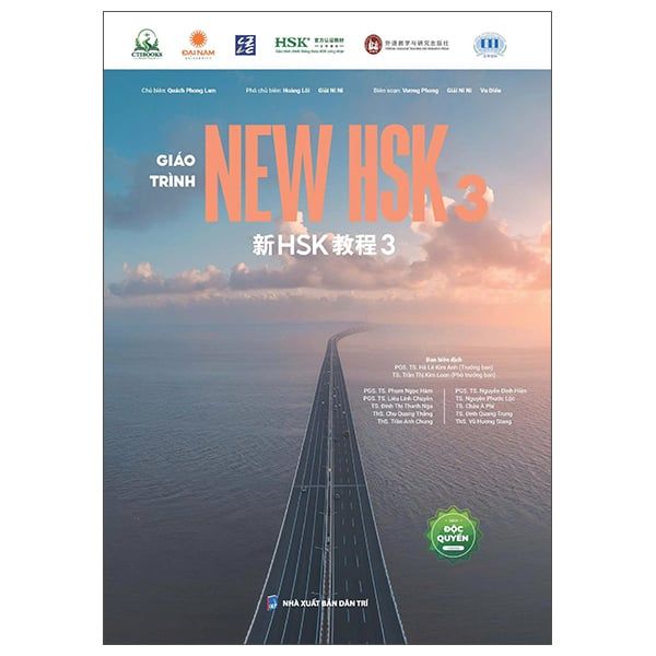 Giáo Trình New HSK 3 - Chìa Khóa Vàng Chinh Phục Kỳ Thi HSK 3.0
