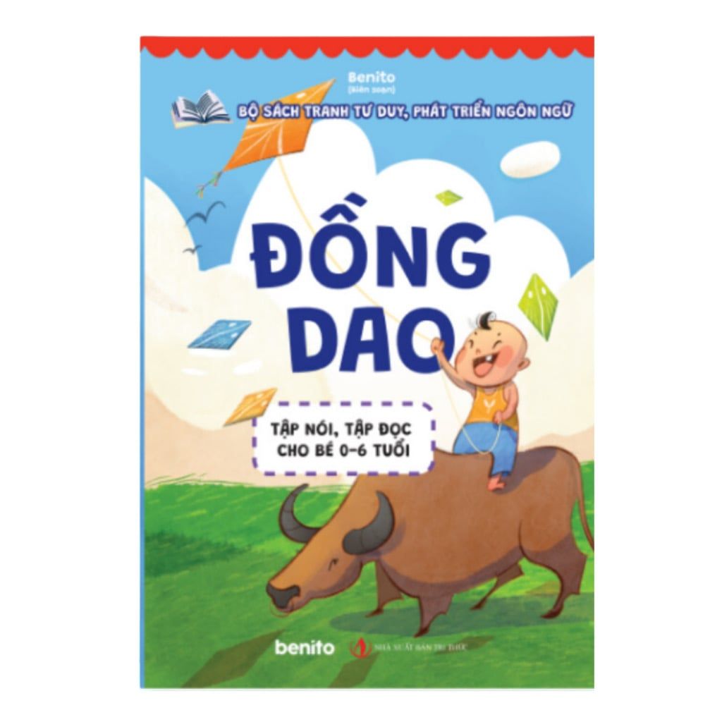 Sách - Combo 4 Quyển Thơ, Truyện, Đồng Dao, Câu Đố, Tập Nói Tập Đọc Cho Bé 0-6 Tuổi