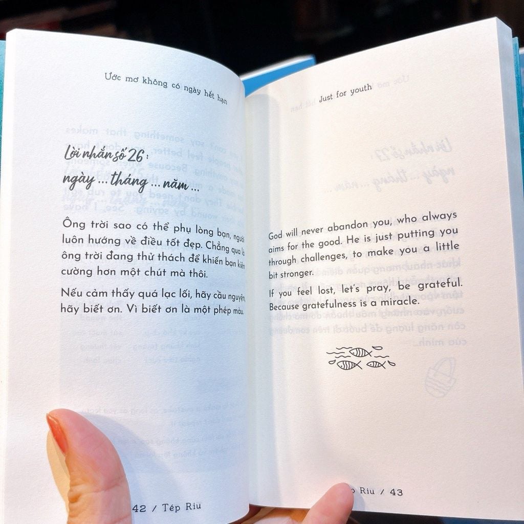 Ước Mơ Không Có Ngày Hết Hạn - Song Ngữ Anh Việt