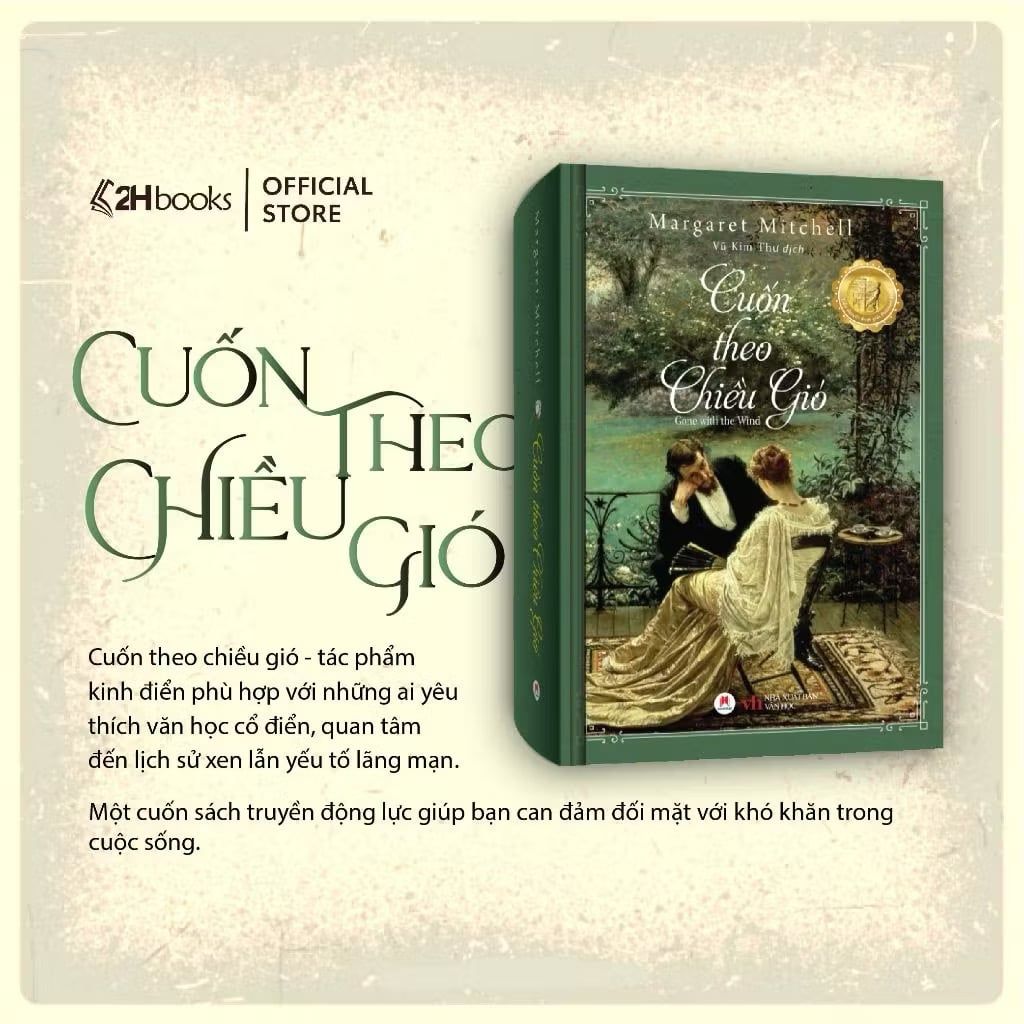 Cuốn Theo Chiều Gió - Gone With The Wild - Bìa Cứng