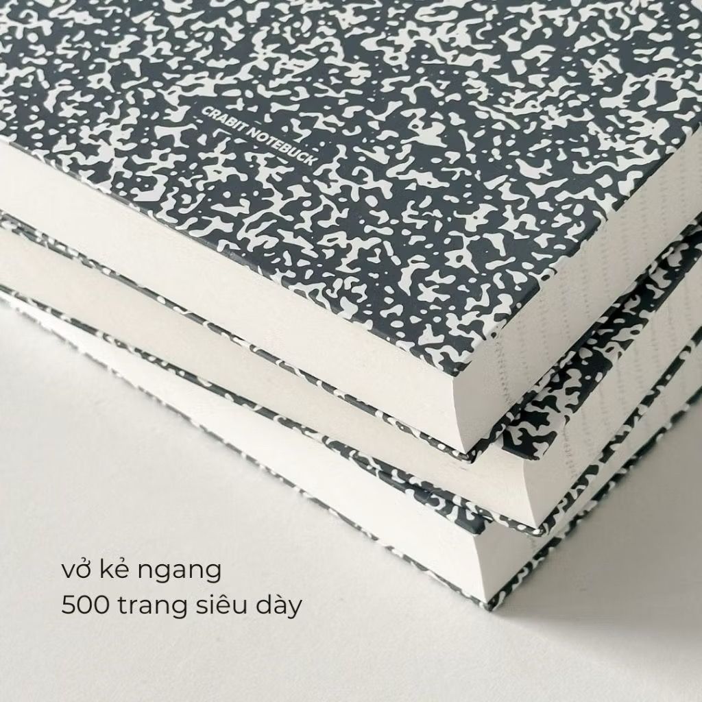 Vở 500 trang kẻ ngang bìa bồi cứng