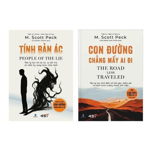 Combo sách: Tính Bản Ác + Con Đường Chẳng Mấy Ai Đi