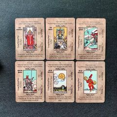 Bộ Bài Ý NGHĨA TAROT TIẾNG VIỆT dành cho người mới bắt đầu học Tarot phiên bản Tarot smith waite tiếng việt