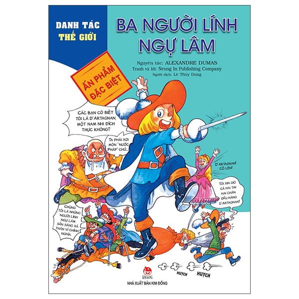 Danh Tác Thế Giới - Ba Người Lính Ngự Lâm (truyện tranh)