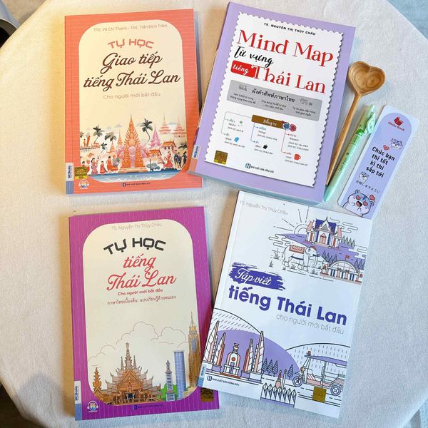 Combo sách tự học tiếng Thái