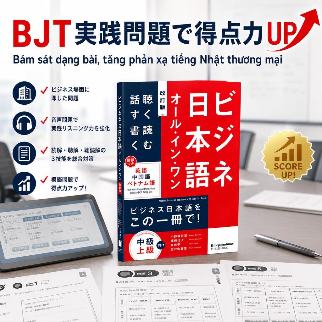 BJT all in one (nghe nói đọc viết)