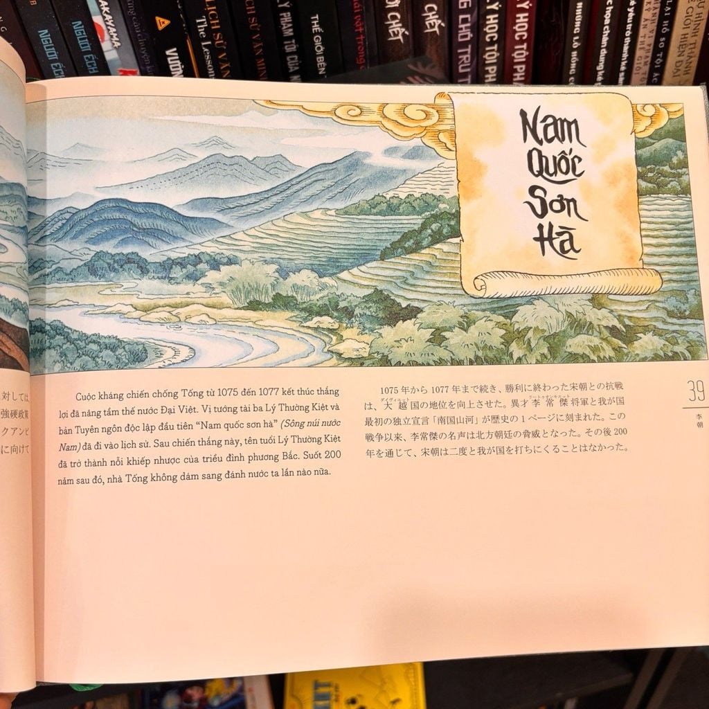 Sách Lược Sử Nước Việt Bằng Tranh (Song Ngữ Việt - Nhật)