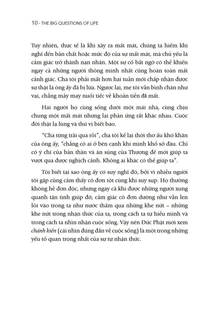 The Big Questions Of Life - Sống Trong Cõi Vô Thường