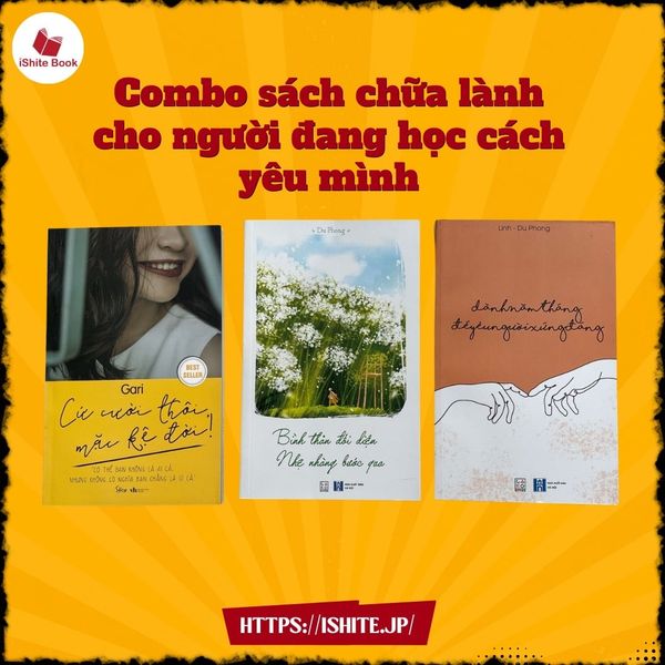 Combo: Cứ cười thôi mặc kệ đời! + Bình thản đối diện, nhẹ nhàng bước qua+ Dành năm tháng để yêu người xứng đánh