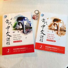 Combo Giáo Trình Tiếng Trung Đương Đại Phổn Thể TRUNG Việt - T2 (bản đen trắng)