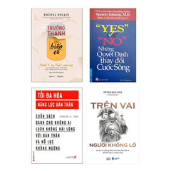 Combo sách: Trưởng thành sau biến cố - Didn't See That Coming + Những Quyết Định Thay Đổi Cuộc Sống + Tối Đa Hóa Năng Lực Bản Thân + Trên Vai Người Khổng Lồ