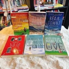 Combo sách Fredrik Backman: Người Đàn Ông Mang Tên Ove + Bear Town 1+2 + Bà Ngoại Tôi Gửi Lời Xin Lỗi+ Những Kẻ Âu Lo+Britt -Marie Đã Ở Đây