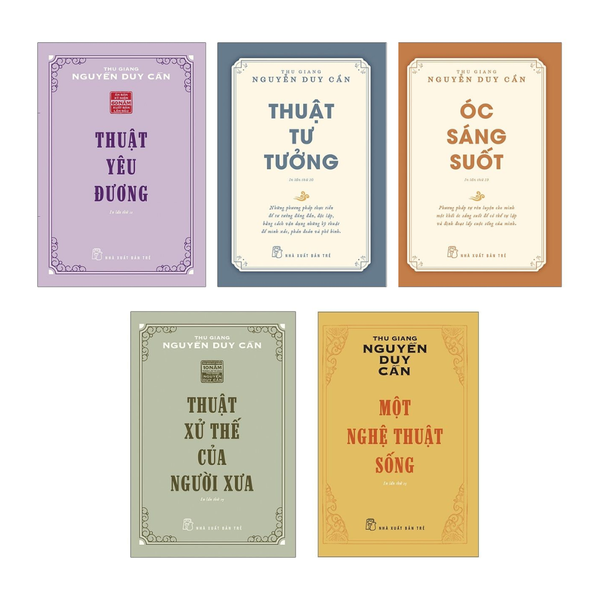 Combo sách: Thuật Yêu Đương + Thuật Tư Tưởng + Óc Sáng Suốt + Thuật Xử Thế Của Người Xưa + Một Nghệ Thuật Sống