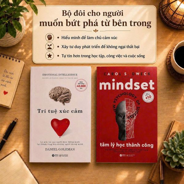 Combo : Trí tuệ xúc cảm + Tâm lý học thành công - Mindset