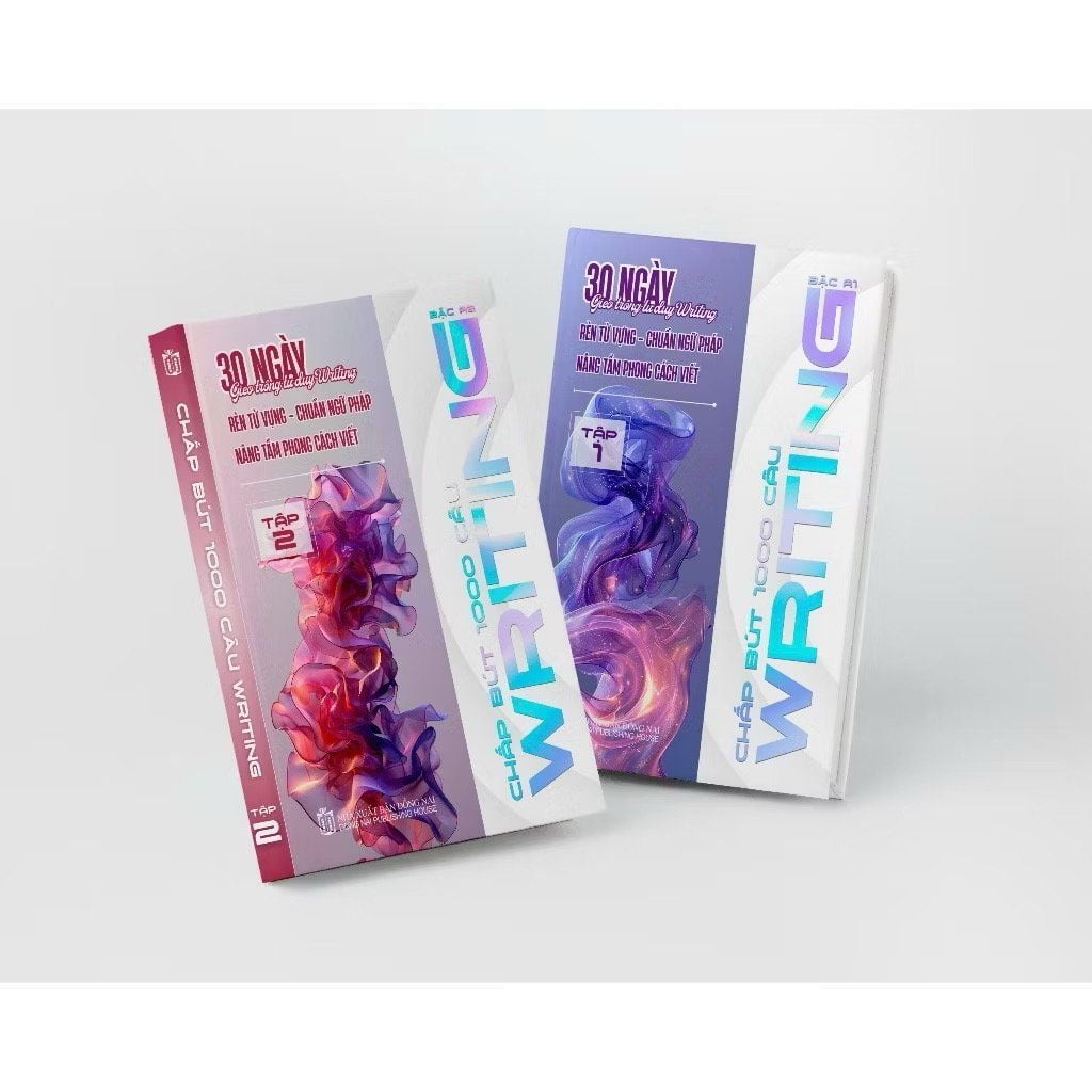 Chấp Bút 1000 Câu Writing tập 2 – 60 Ngày Gieo Trồng Tư Duy Writing- Cải Thiện Kỹ Năng Viết [Kèm Audio]