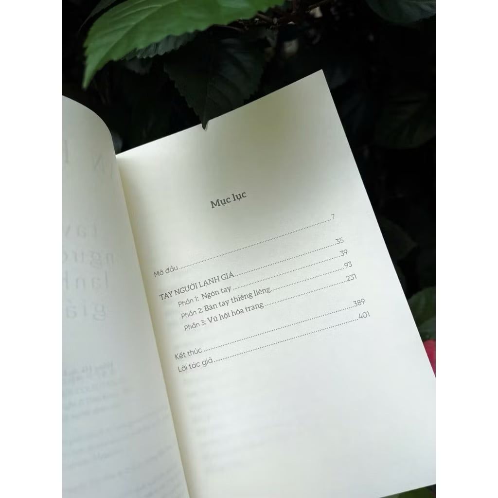 Tay Người Lạnh Giá – Han Kang